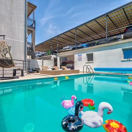 Daire Atemberaubendes 150 Meter Zum Mit Jacuzzi, Meerblick, Pool, Billardtisch *